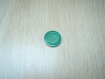 Boutons forme ronde transparent vert  3-86