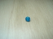 Perles pate de verre irregulier 8 mm environs bleu  25-83