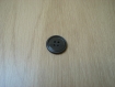 Deux boutons bleu gris nacré avec rebord   15-54