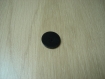 Trois boutons rond de couleur noir bombé  29-71