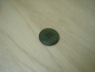 Gros bouton plastique couleur verte   24-1