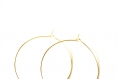 Boucles d'oreilles créole dorée et noire, sequin émaillé, minimaliste, tendance, cadeau, anniversaire, noël