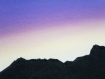 Pastels tendres - coucher de soleil en montagne
