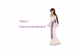 Schéma (pattern) : robe  n ° 5 : mariée médiéval