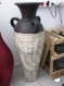 Vase terre cuite patiné main 101 cm