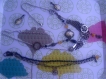 Parure steampunk * collier, bracelet, boucles