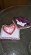 Boîtes customiser avec cœur en argile mariage saint valentin