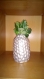 Ananas en céramique peinture argenter moderne vitrine table de salon