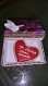 Boîtes customiser avec cœur en argile mariage saint valentin