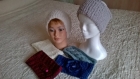 Protéges  oreilles tricotès    en laine     plusieurs couleurs 