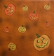 Serviette en papier citrouille halloween (370)