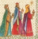 Serviette en papier les rois mages (384)