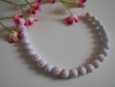 X25 perles sourire blanche avec sourire multicolore