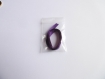   1 m ruban satin uni violet foncé - 6 mm 