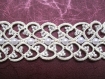 Bracelet dentelle ivoire, bracelet crochet ivoire, bracelet frivolite, tatting, style gothique,victorien , bracelet pour mariage