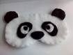 Masque de nuit panda