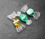 Set de 3 perles bonbons en verre de murano perl.2221