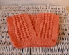 Gilet cache-coeur saumon -tricot