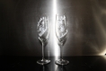 Duo de flûtes à champagne pour les mariés ou tout autre événement