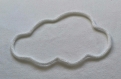 Nuage blanc en laine acrylique - tricotin