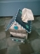 Boîte à mouchoirs en forme de maisonnette 