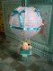 Suspension montgolfière pour déco ou lustre d'enfant