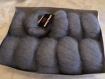 N° 1  laine kid mohair de chez anny blatt coloris stuc (gris) 