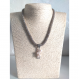 Collier en perles rocailles, collier avec pendentif créé avec perles en verre, cadeau pour elle 45