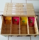 Boîte pour sachets de thé en bois