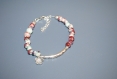 Bracelet perles céramiques