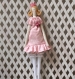 Tilda panneau textil ‘la princesse sur un pois’.  poupée princesse, poupée de chiffon, poupée pour la chambre de fille