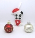 Decoration de noel panda, panda kawaii, decoration noel, decoration de noel en feutrine, decoration de noel, decoration sapin de noel, panda