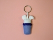 Bubble tea lapin kawaii, adorable porte-clef en feutrine, bijou de sac fait main, petit cadeau mignon 