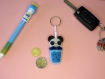 Panda kawaii dans un bubble tea, adorable porte-clef en feutrine, bijou de sac fait main, petit cadeau mignon 