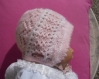 Layette tricotée main pour bébé prema/naissance. 