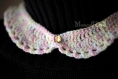 Col claudine crochet multicolore