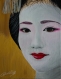 Geisha#24...détachement  (peinture acrylique)