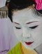 Geisha...réflexion (peinture acryique)