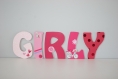 Lettres girly