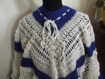 Poncho adulte , style grand chale , tres belle piece !!!