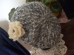Bonnet slouchy :beret : modele unique fait au crochet 
