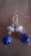 Boucles d'oreilles fantaisies avec perles diverses - idée cadeaux