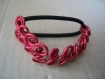 Bracelet fils aluminium rouge