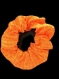 Chouchou en tissu pour femmes et enfants orange 