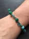 Bracelet ton vert/bleu