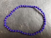 Bracelet bleu et violet