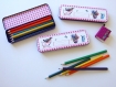 Petite boîte de crayons de couleurs arc-en-ciel, pour dessiner et colorier 