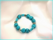 Bracelet turquoise - réf 8384