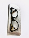 Etui à lunettes doré - pochette luenttes en cuir - protège lunettes pour femme - cadeau personnalisé