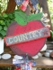 Typique country, une jolie guirlande de pommes